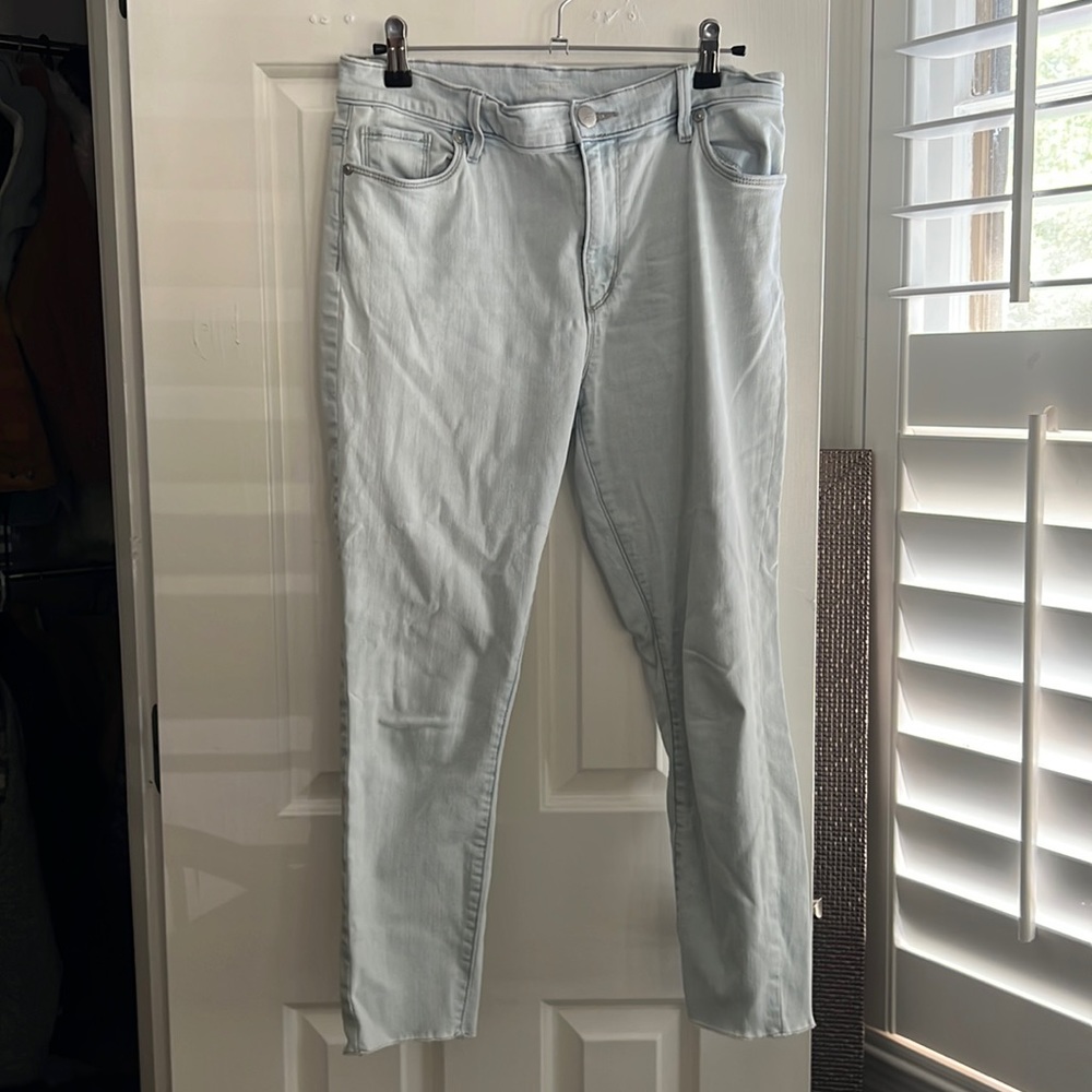 Loft modern skinny ankle jeans